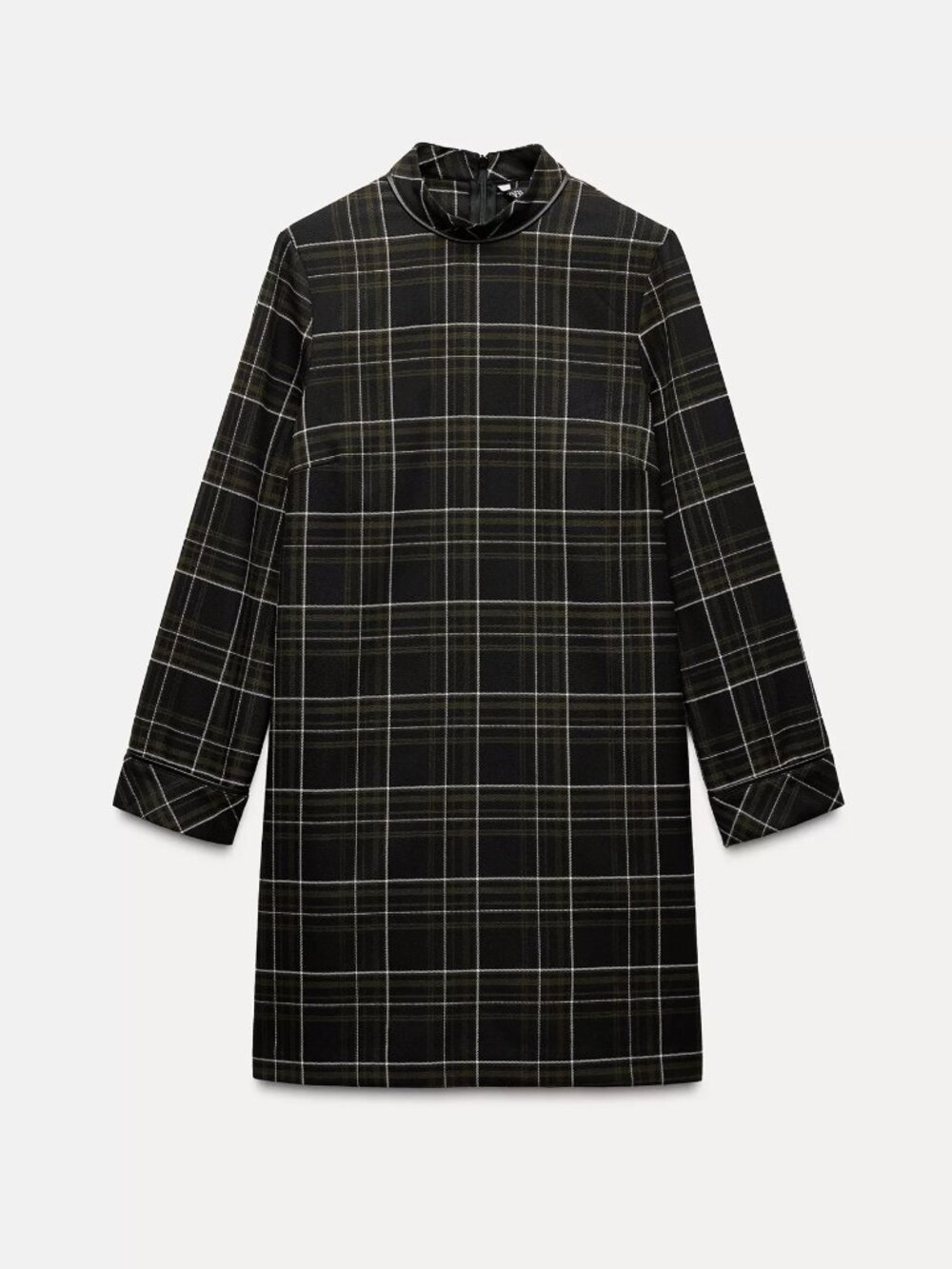 Zara Plaid Mini Dress